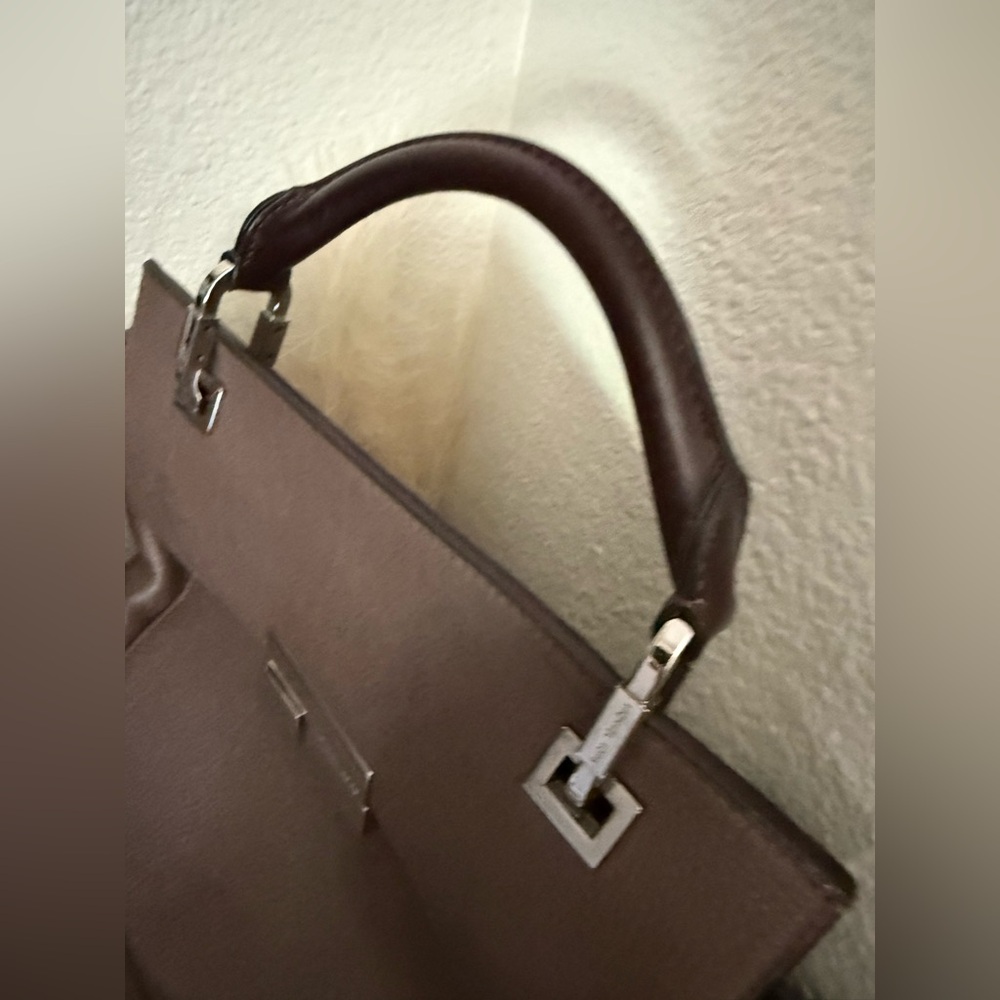 Michael Kors Navy and Taupe Satchels - Picture 4 of 7
